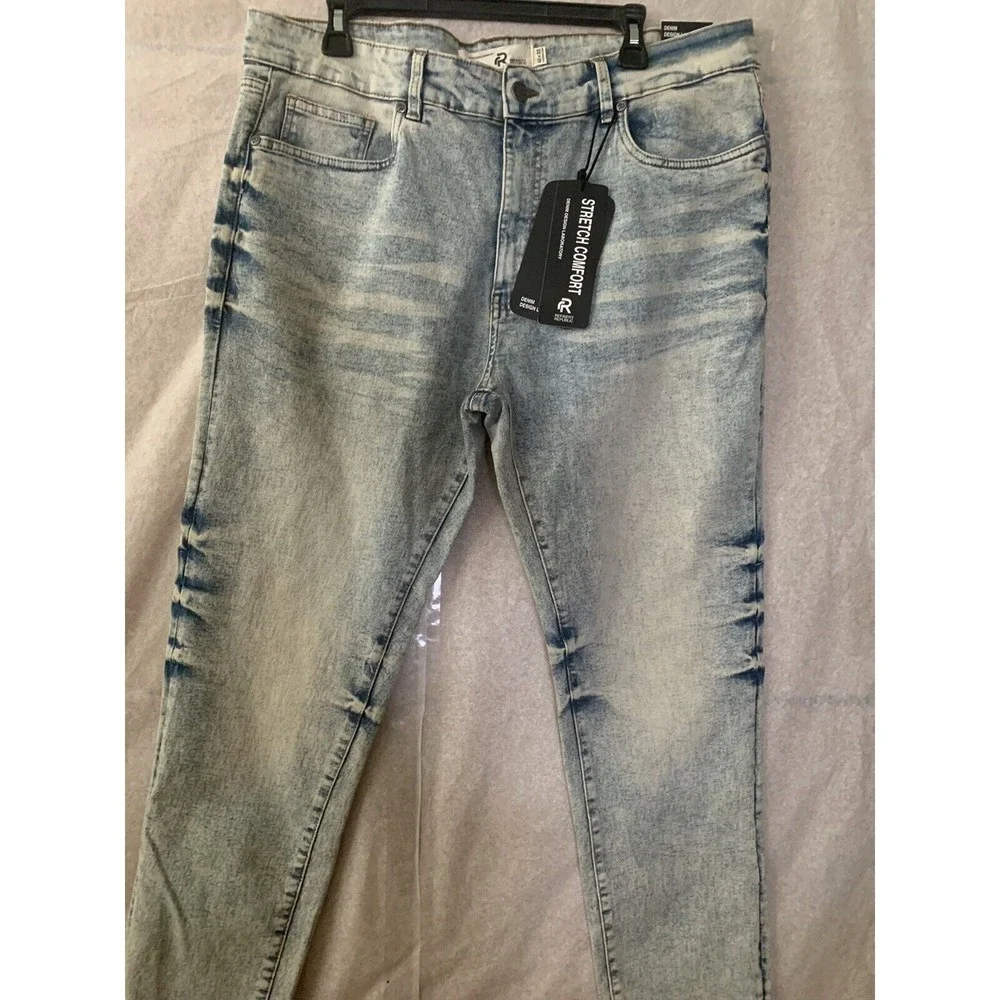 REFINERY REPUBLIC Men's Stretch Comfort Jeans Size 40 X 32 (1261) NEW